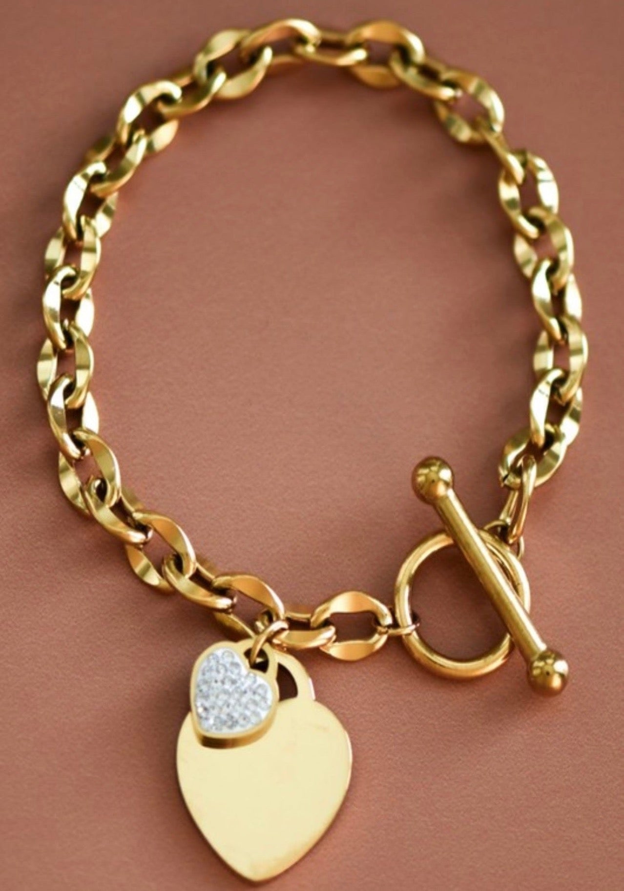 Chain +Charm Bracelet
