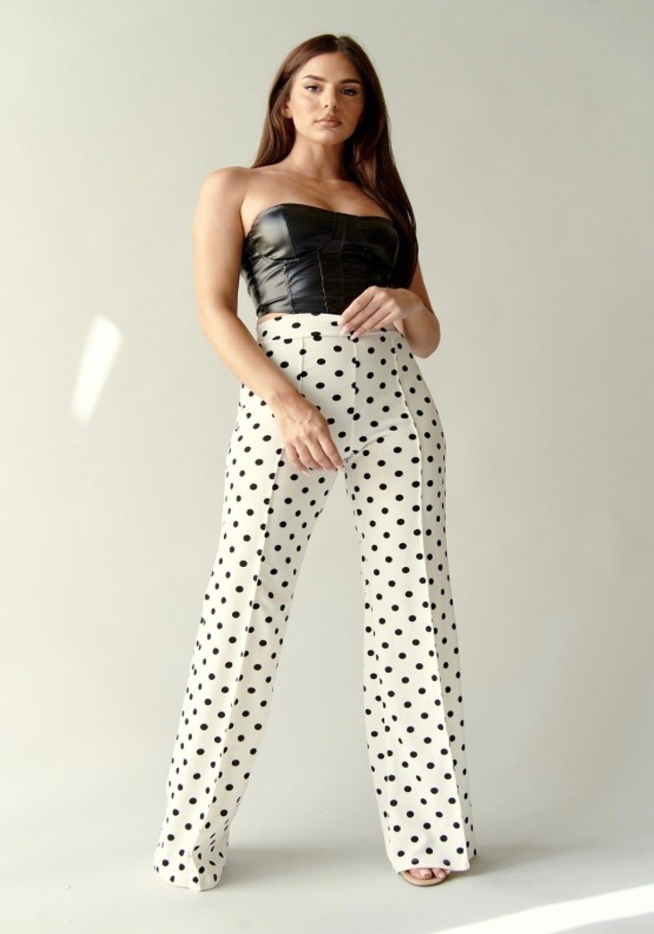 Gabby Polka Dot Pants – Gemini Clothing